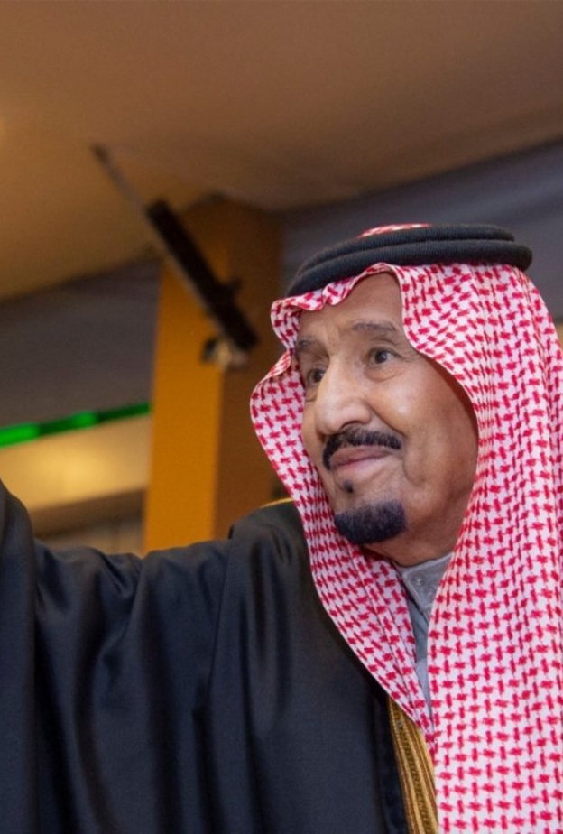  خادم الحرمين الشريفين أثناء زيارته لمنطقة القصيم