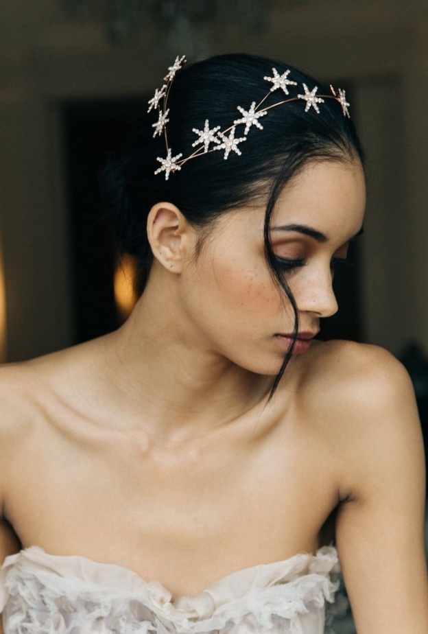 اكسسوارات شعر للعروس