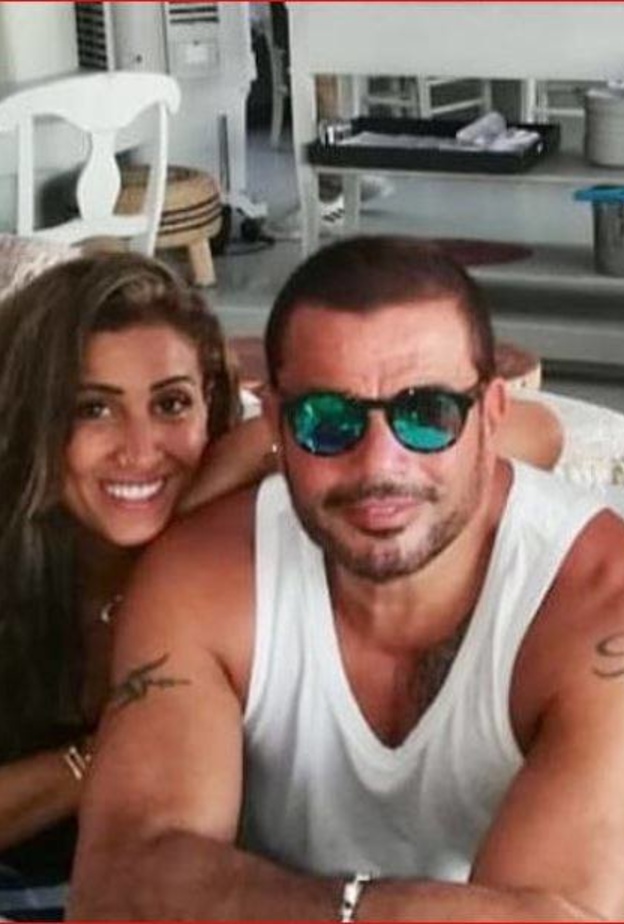 عمرو دياب ودينا الشربيني