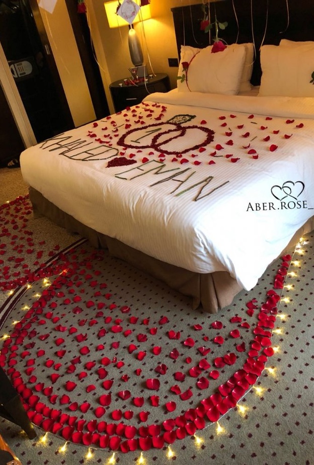 تنسيق احتفال عروسين من عبير الزهراني