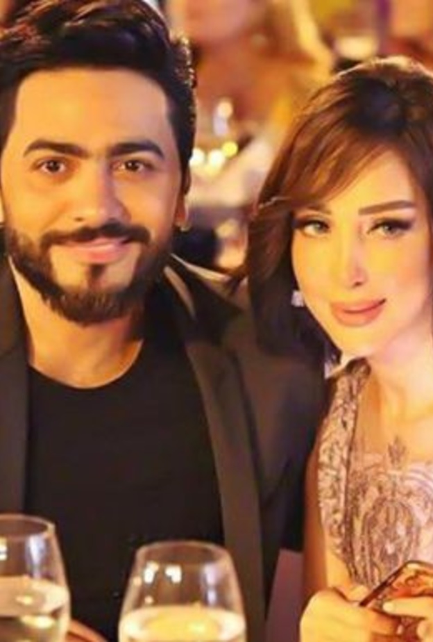 تامر حسني وبسمة بوسيل