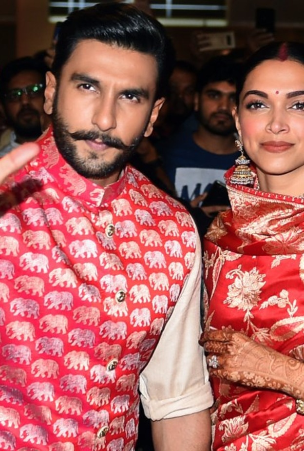 احتفالات رانفير سينغ وديبيكا بادوكون بزفافهما مستمرة