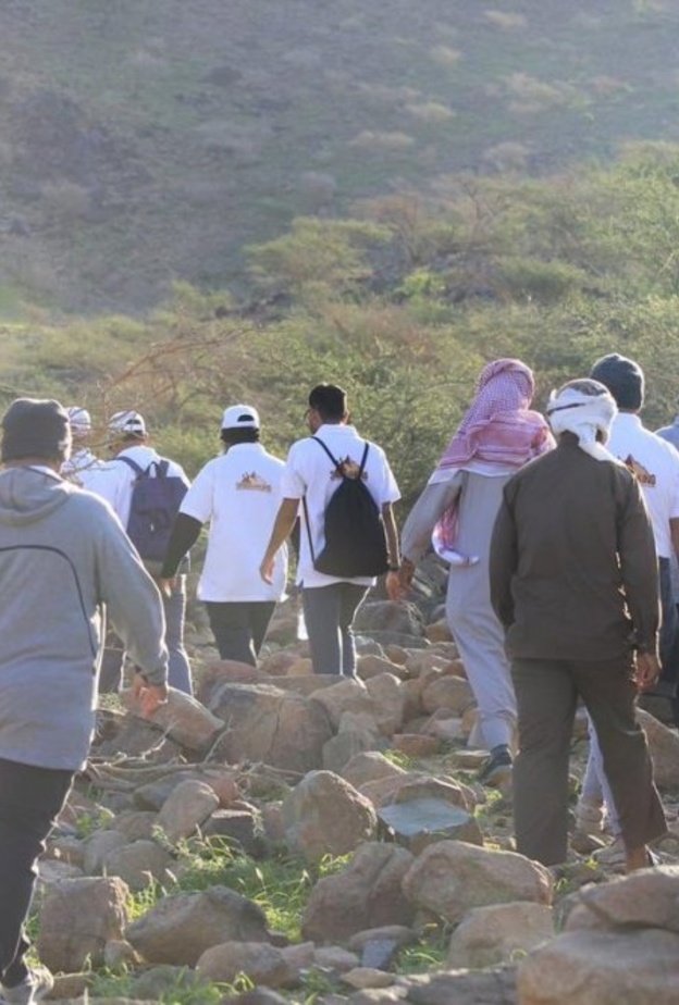 اعلان فعالية هايكنج السعودية