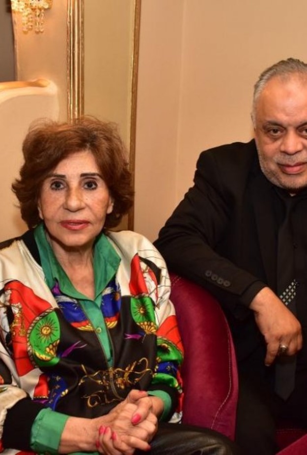 أشرف زكي وسميرة محسن