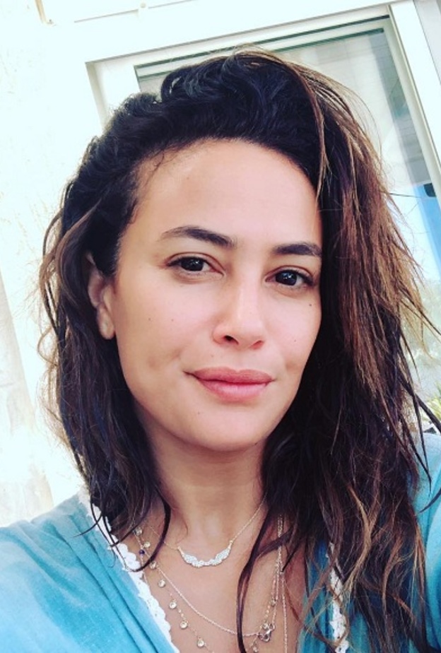 هند صبري بملامح جميلة بدون مكياج