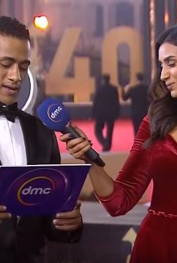 محمد رمضان على الريد كاربت في افتتاح مهرجان القاهرة