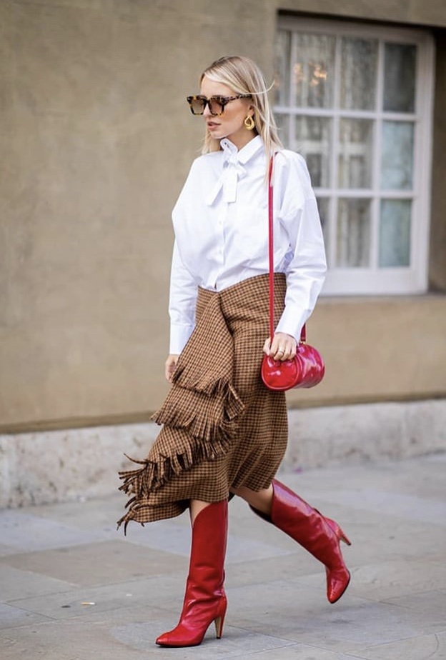 بليزر بقصة غير متناظرة