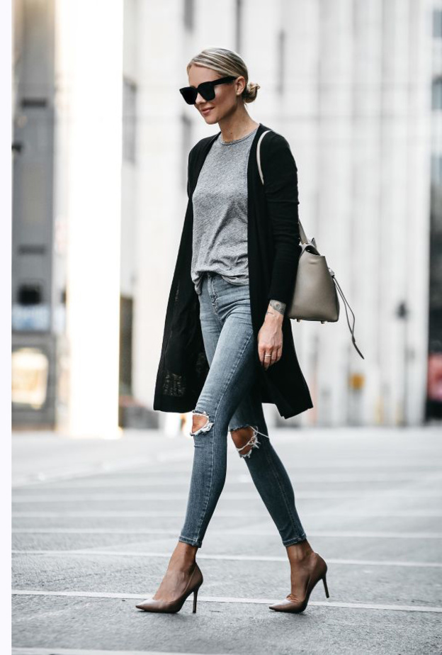 الكارديغان الملون لاطلالات لافتة هذا الموسم.