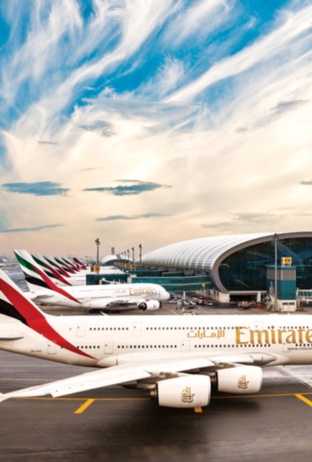 مطار دبي الدولي ثالث أكبر مطارات العالم