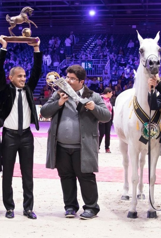 اعلان فوز الأمير عبدالمجيد في ختام البطولة