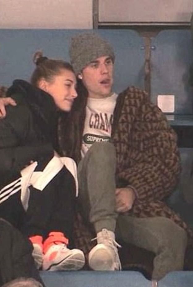 جاستن بيبر وهايلي بالدوين