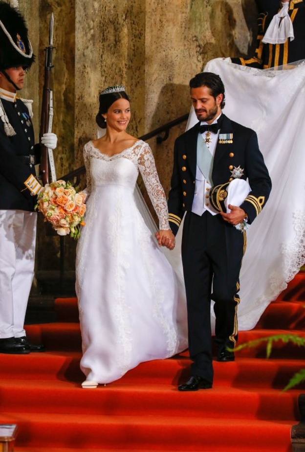 ميغان ماركل بفستان الزفاف