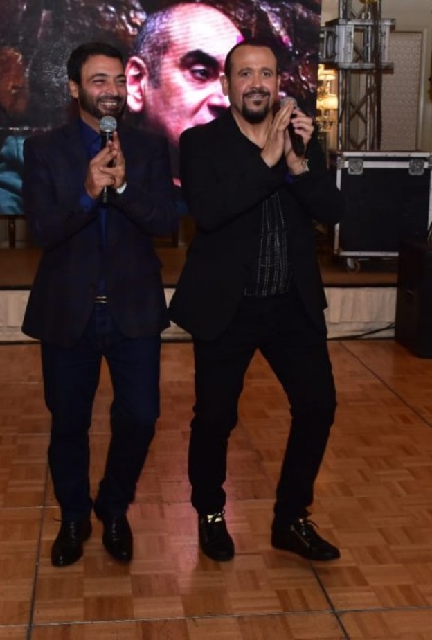 حميد الشاعري وهشام عباس 