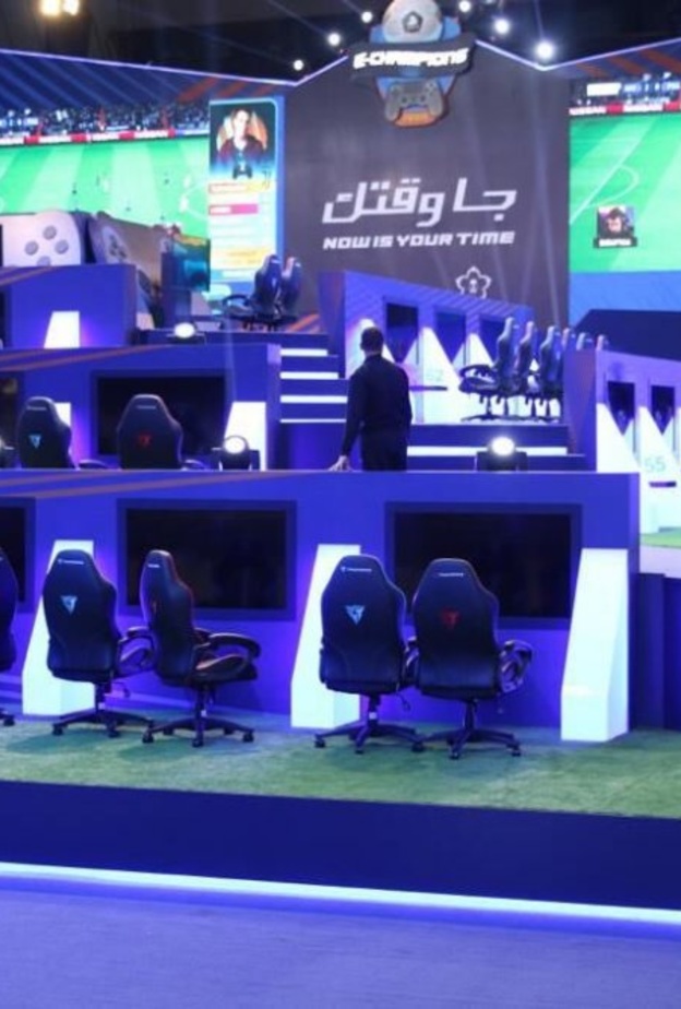 استعدادات البطولة تحت شعار جا وقتك في الصالة الخضراء بالدمام