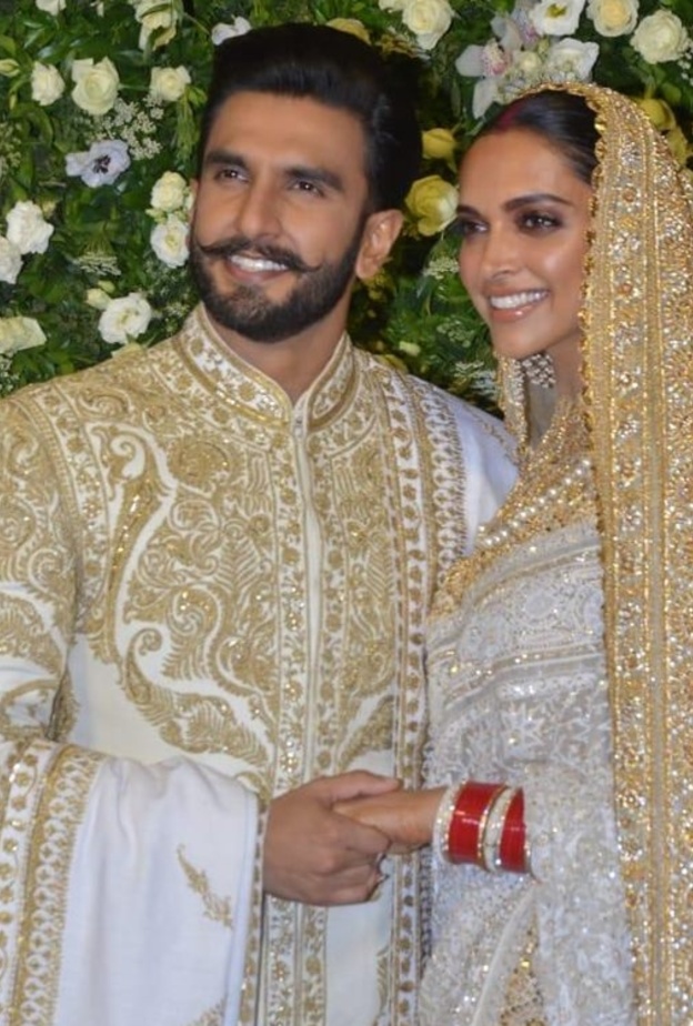  ديبيكا بادوكون ورانفير سينغ يستضيفان حفل استقبال جديد في مومباي