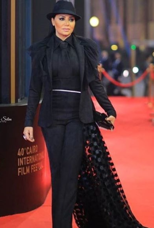 رانيا يوسف في افتتاح مهرجان القاهرة 
