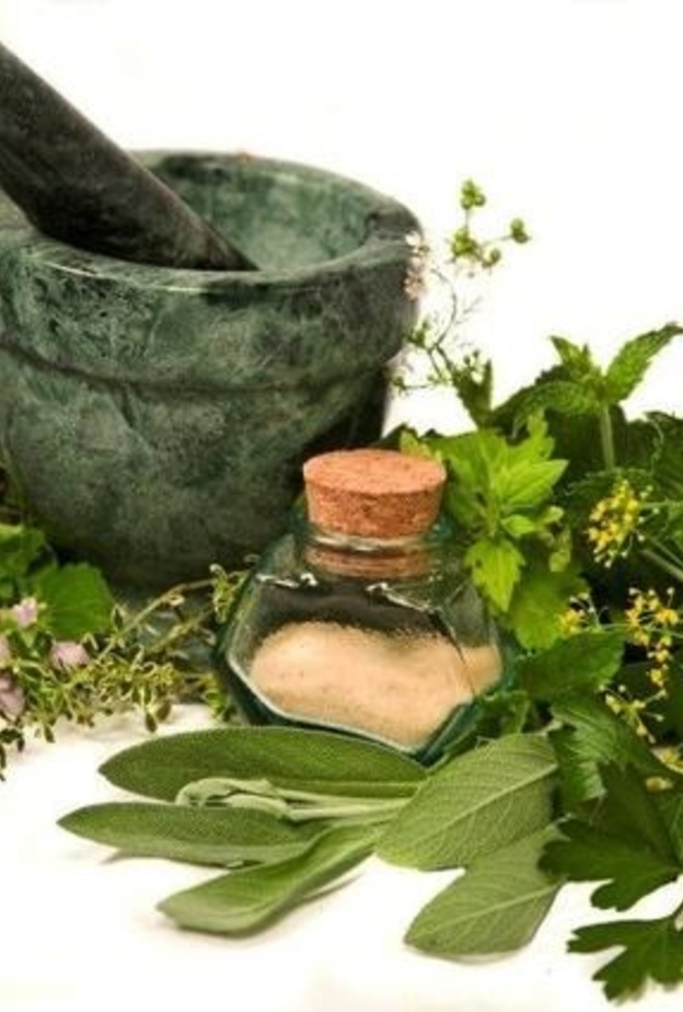 عشبة الباما خليط من مجموعة أعشاب صينية