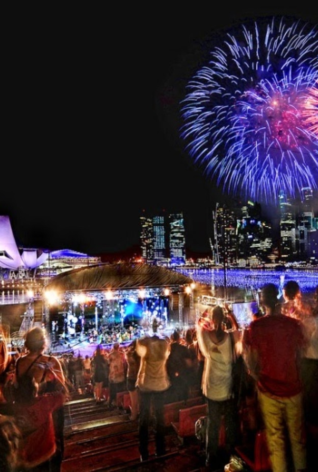 احتفالات سنغافورة بالعام الجديد