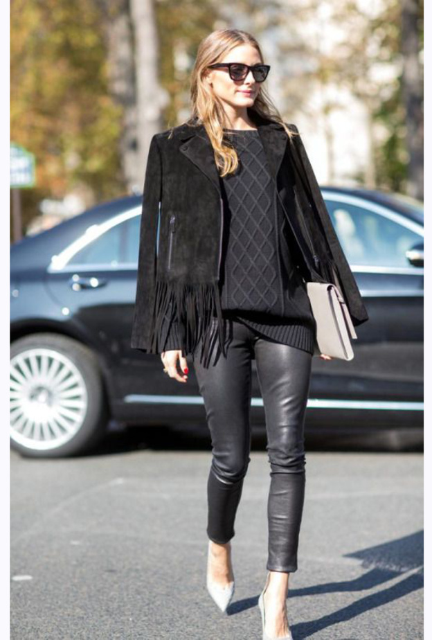 اختاري السراويل الجلدية لمشاوير التسوق اليومية