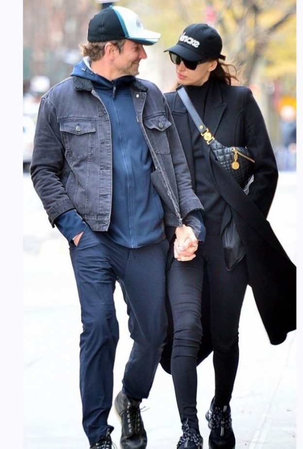 برادلي كوبر وإيرينا شايك خلال جولة رومانسية في شوارع نيويورك