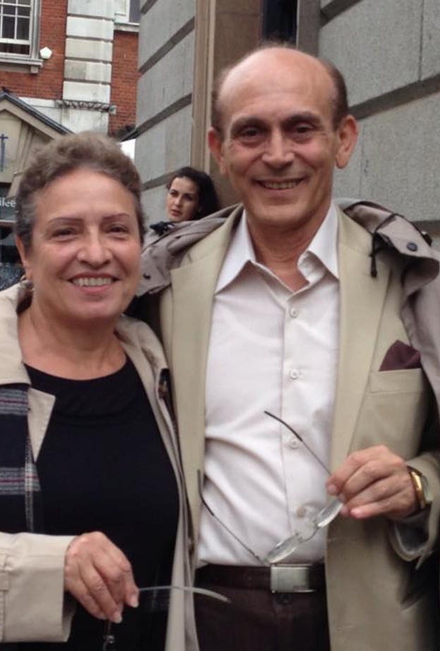 محمد صبحي وزوجته الراحلة