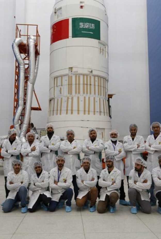 الصاروخ لحظة إنطلاقه