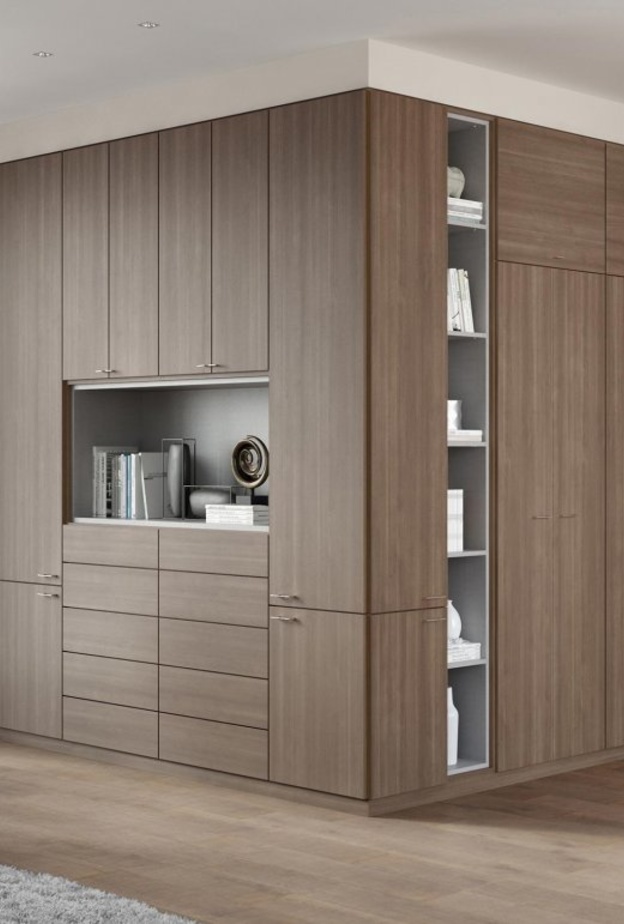  أبواب السحب تناسب الخزائن الجدارية في غرف النوم