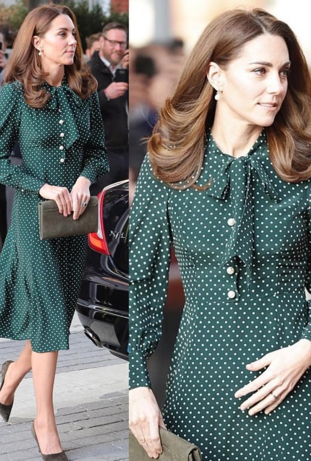 أنوثة ساحرة وملفتة للنظر في إطلالة الأميرة كيت ميدلتون kate Middletonالأخيرة