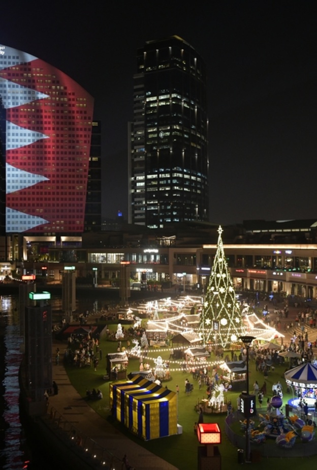 دبي فستيفال سيتي مول يحتفل باليوم الوطني البحريني