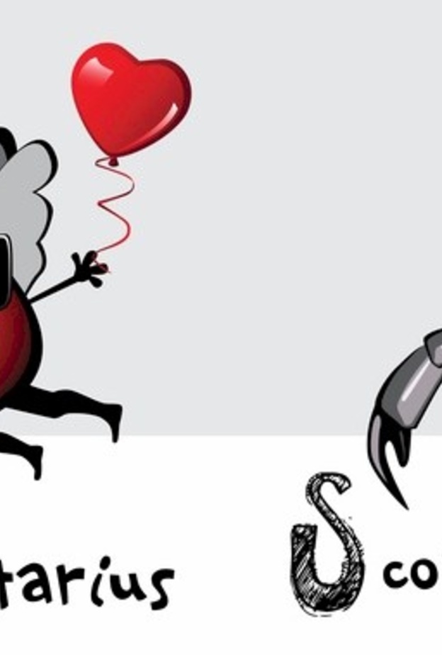 القوس برج ناري بينما العقرب برج مائي وتجمعهما نقاط مشتركة