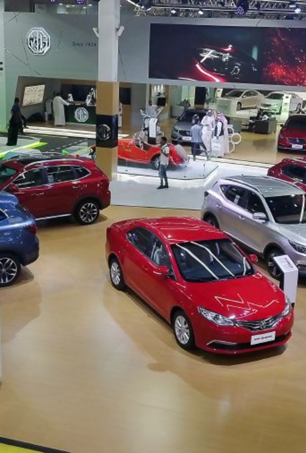  ’ ’إم جي موتور‘ تعرض تقنيات متطورة خلال معرض السعودية الدولي للسيارات