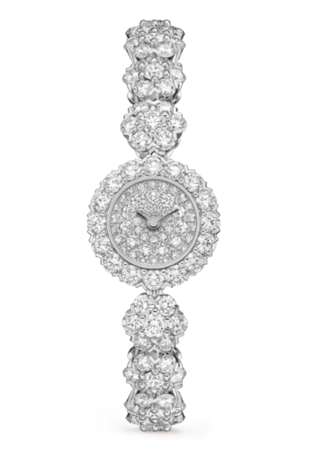 احدث اشكال ساعات مرصعة بالالماس للعروس من دار شوميه Chaumet