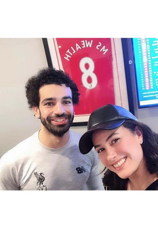 هند صبري و محمد صلاح 