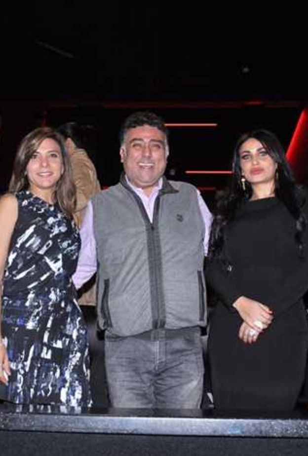 طارق لطفي وزوجته واحمد الفيشاوي وزوجته وتامر حبيب