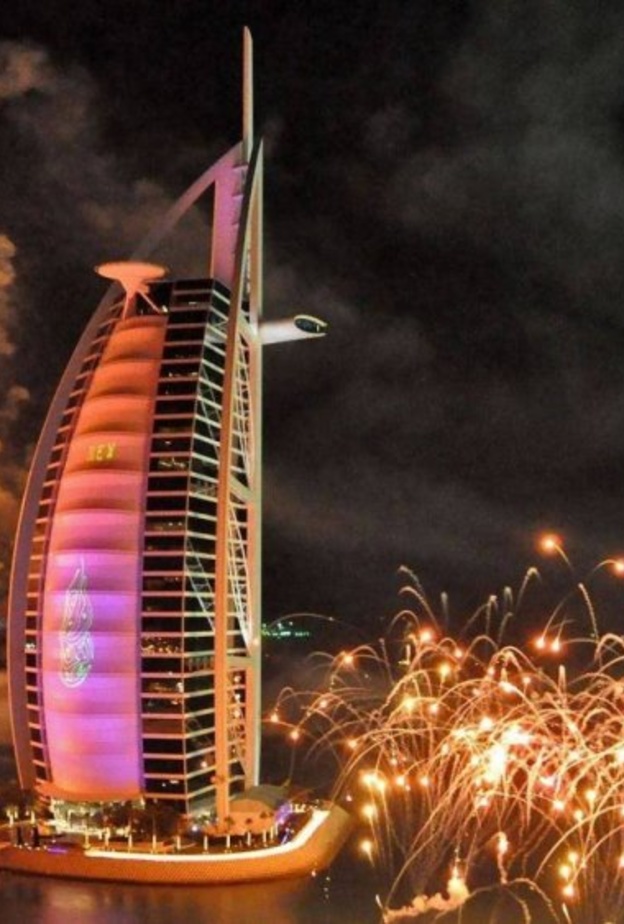 حفلات رأس السنة في دبي