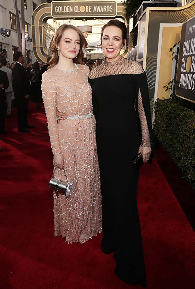 أوليفيا كولمان وإيما ستون