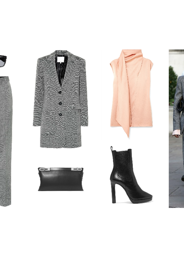  أناقتك بالبدلة الرمادية على طريقة فيكتوريا بيكهام