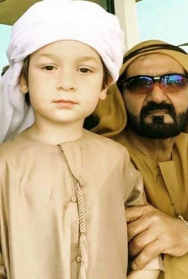 الشيخ زايد أصغر أبناء الشيخ محمد بن راشد آل مكتوم