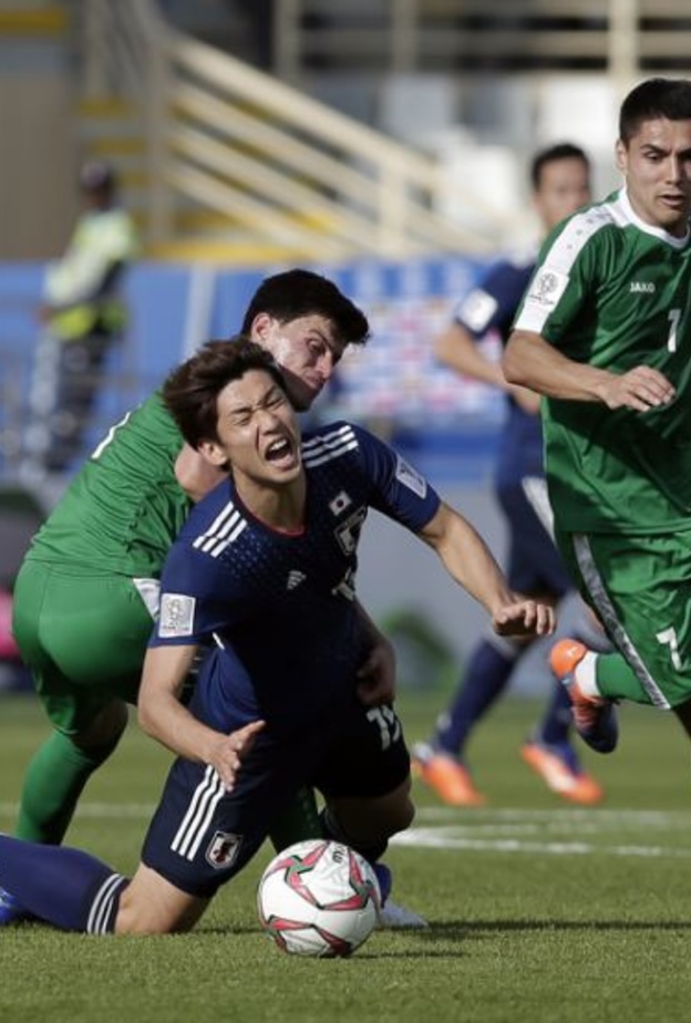 اليابان تفوز على تركمانستان 3-2 في كأس آسيا 2019