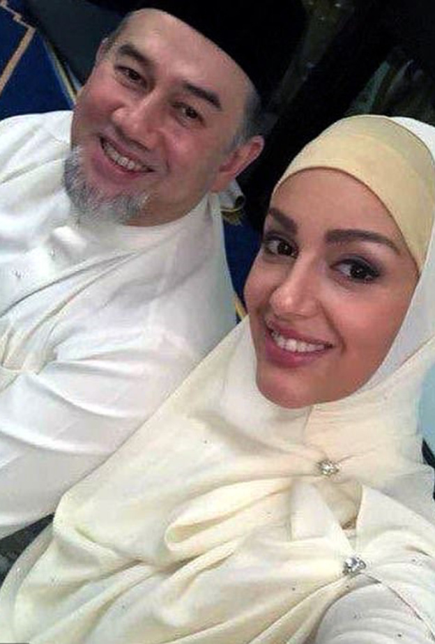 من زفاف ملك ماليزيا