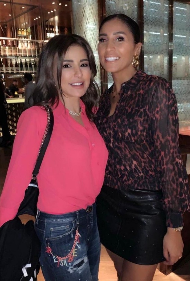 ماغي بو غصن ودينا الشربيني