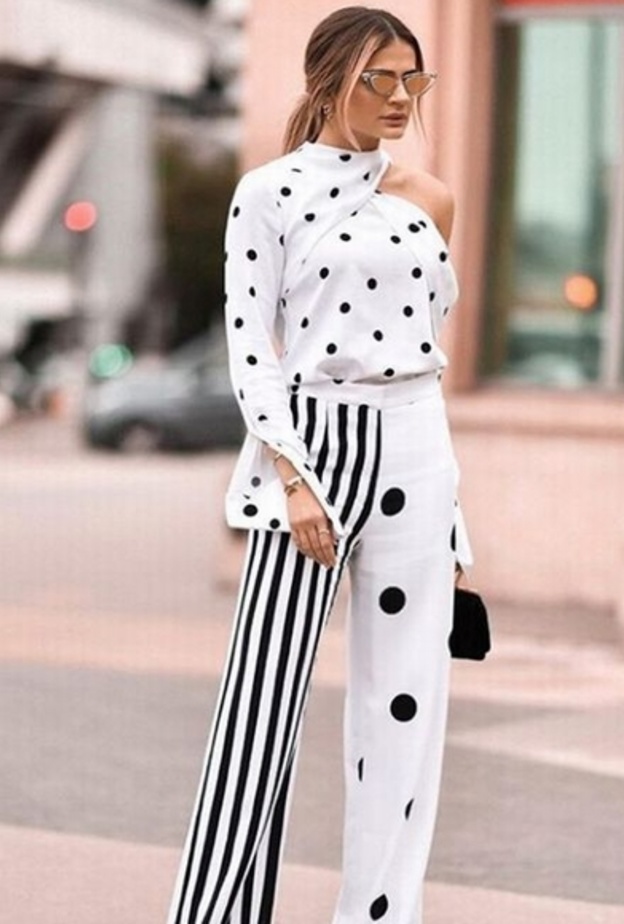 الأزياء المنقطة أبرز صيحات الموضة هذا الموسم