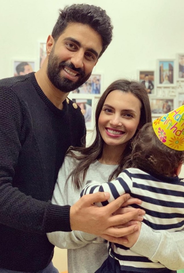 طفل كارمن سليمان يمر بازمة صحية