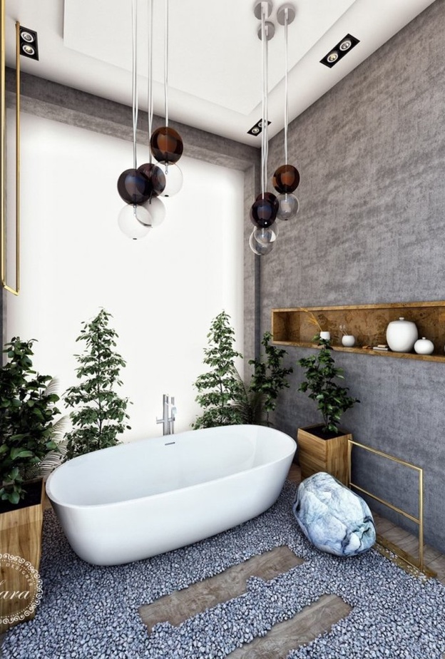 جانب من أعمال المصممة الداخلية سارة المنيخر