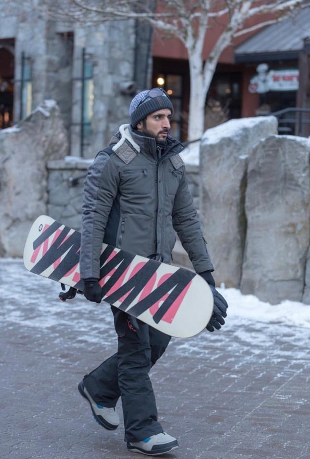 فزاع في رحلة تزلج بين ثلوج كندا