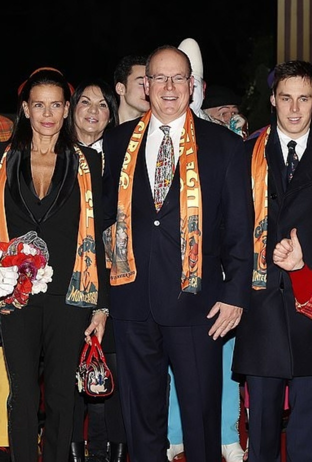  عائلة موناكو الحاكمة في المهرجان السنوي للسيرك