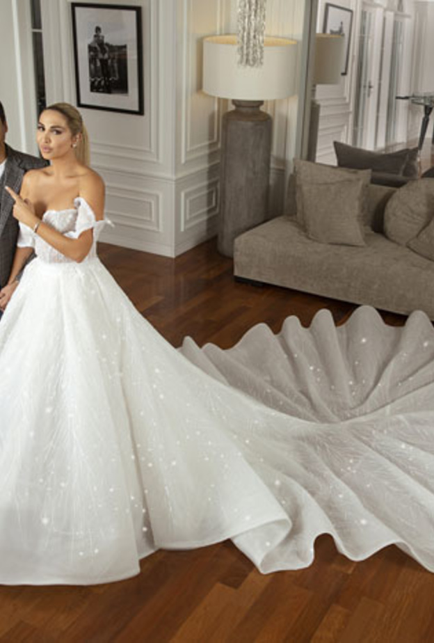  الإعلامية جويل ماردينيان والمصمم وليد عطالله