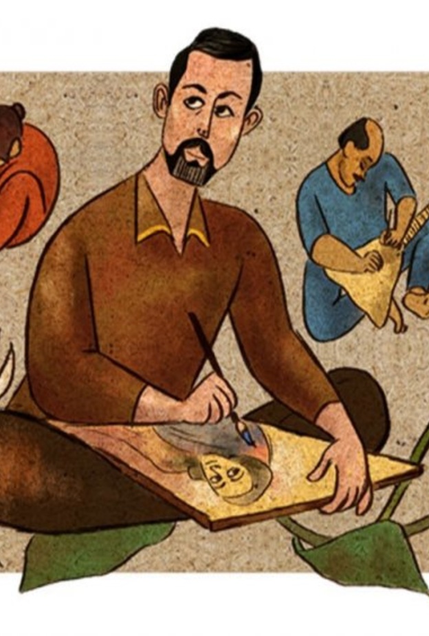 غوغل تحتفل بذكرى ميلاد الفنان السوري لؤي كيالي