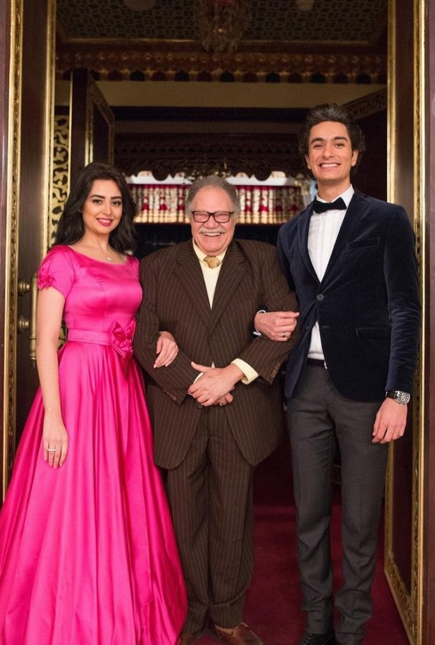 يحيى الفخراني يتوسط هبة مجدي ومحمد محسن 