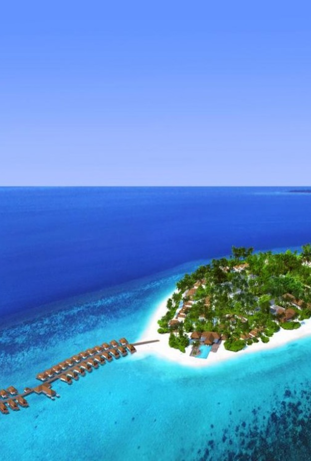 جزر المالديف الخاصة توفر الخصوصية المريحة للعرسان